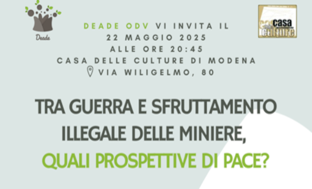 Prospettive di pace in Congo: un incontro a Modena